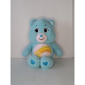 Care Bears 2020 Wish Bear Shooting Star 13" Blue Plush Stuffed Animal